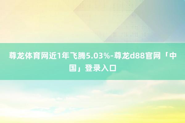 尊龙体育网近1年飞腾5.03%-尊龙d88官网「中国」登录入口